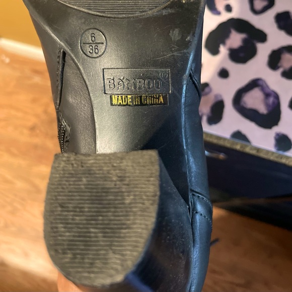 bamboo below the knee boots - Picture 3 of 3